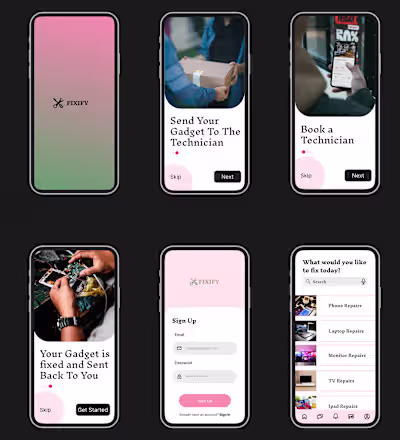 Gadget Repair App(Fixify)