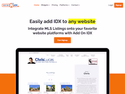 Add On IDX