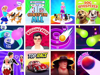 Mobile Game Visuals Design