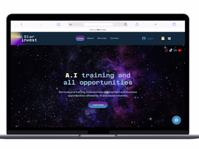 Wix Studio template by My Wix