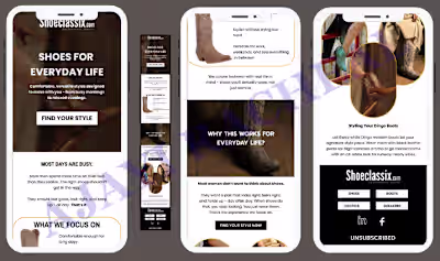 Maverick Collection Email Launch Campaign