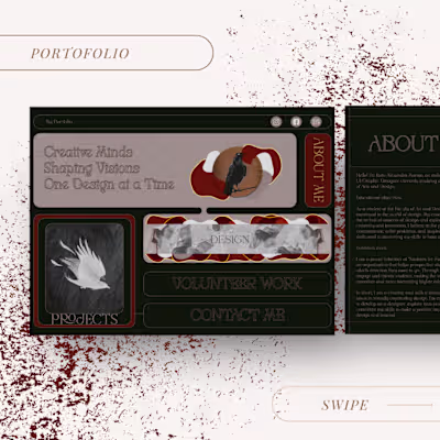 Accent Design portfolio idea