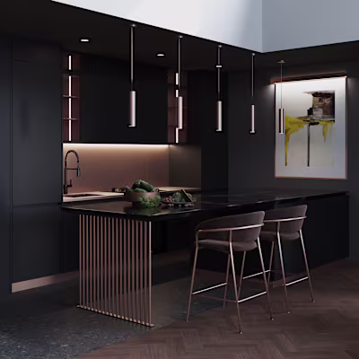 Luxury apartment 02 / author: ZDL studio: Behance