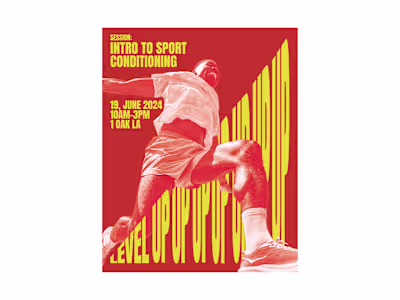Sports Campaign Visual Identity Design