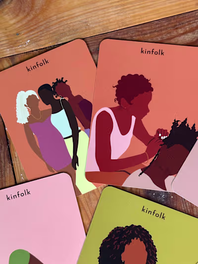 Aya Paper Co: Kinfolk Deck Designs