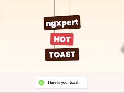 The Best Angular Toast in Town
