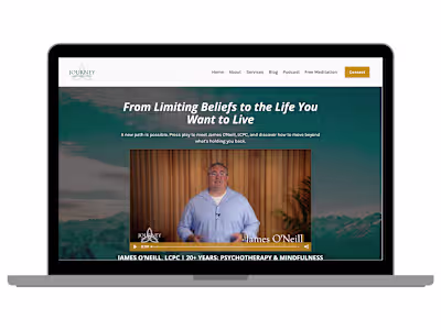 Kajabi Website & Funnel Transformation for Wellness Brand