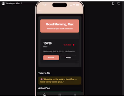 Built a No-Code Health App with Glide