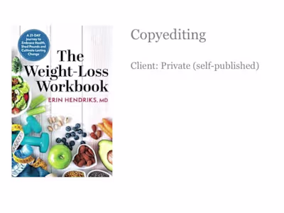 Copyediting: nutrition and diet