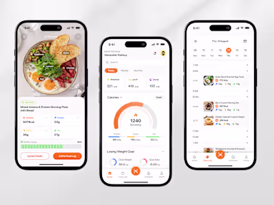 Nutrition Tracker Mobile App