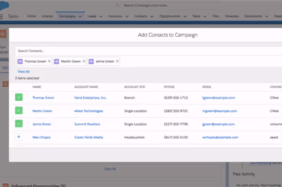 New "Add Campaign Members" Flow