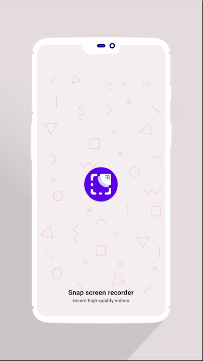 Snapscreen recoder app