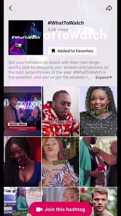 Log in to TikTok
