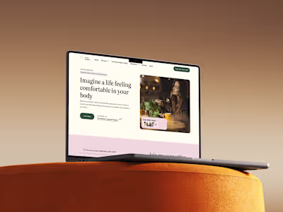 The Justine Friedman Webflow Website Transformation