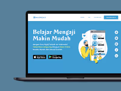 Maungaji Web Redesign