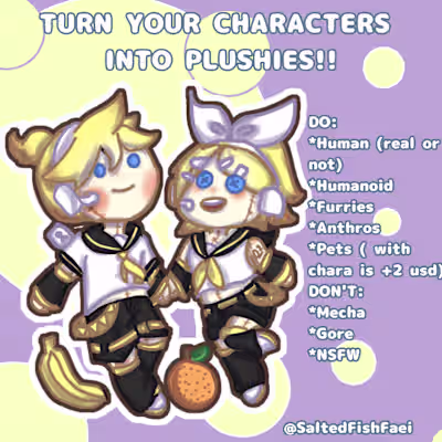 Plush-sona Illustration Series