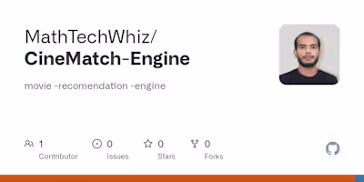 CineMatch-Engine: A High-Performance Movie Recommendation System