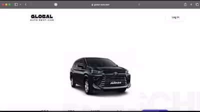 Rent-Car Web Application Development