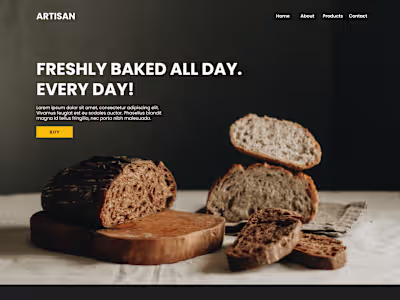 One Page Website Design