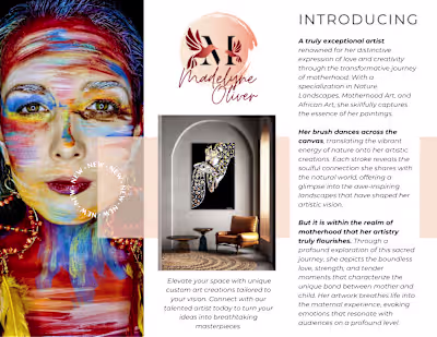 Create With Madelyne Portfolio Branding & Custom Web Design 