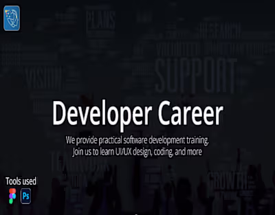 Developer Career Landing Page