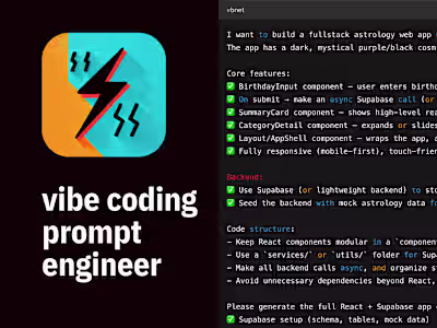 Vibe Coding Prompt Engineer [Custom GPT]