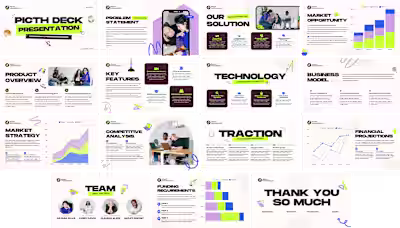 Pitch Deck - Template Design