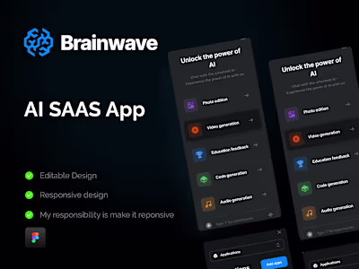 Mobile and web App