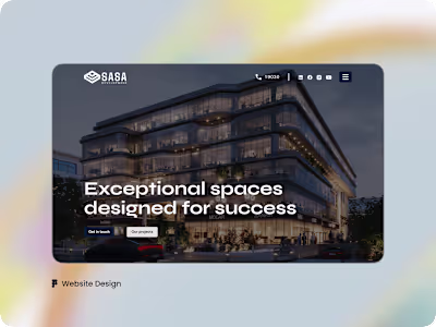 Website Design for Sasa Development