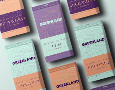 Greenland I Vegetarian Snacks I Package Design :: Behance