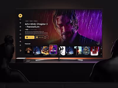 Smart TV App Design
Bearplus was