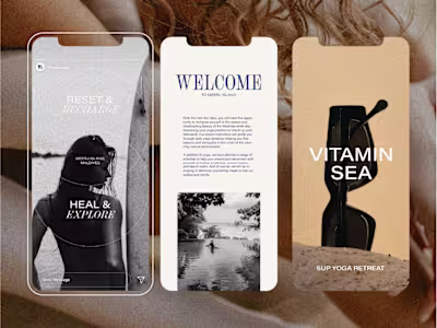 Brand & Social Media Design for Vitamin Sea