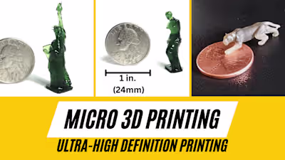 Micro 3D Printing Experience 