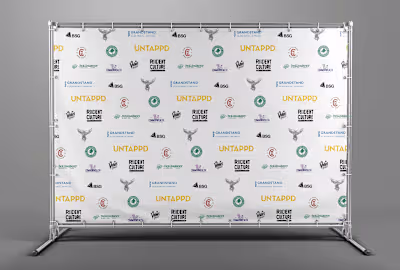 Corporate Signage Design for a Sponsored Event