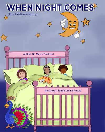 Children book illustration (Night book) :: Behance