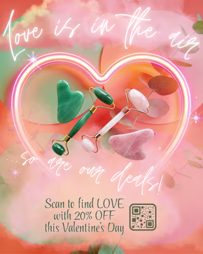 💘 Valentine's Day Social Media Kits Editable Canva Templates