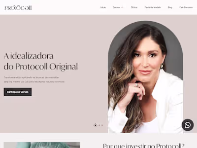 Website - Facial harmonization