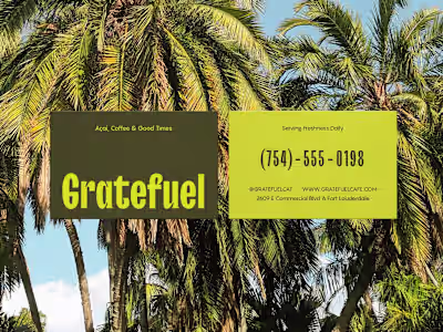 
Gratefuel Cafe - Visual Identity