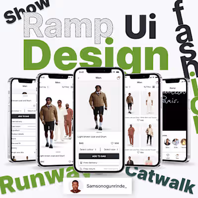 Ramp - Fashion App UI :: Behance