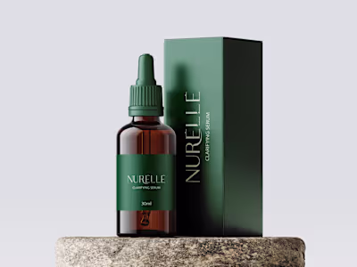 NURELLE Skincare Brand Identity