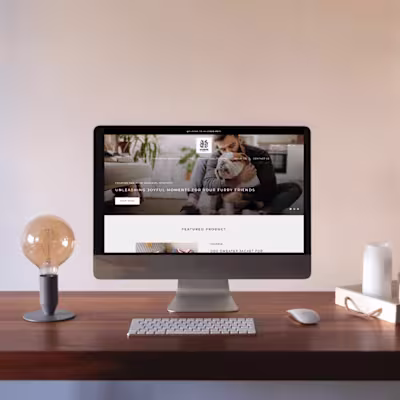 Pet Supply Ecommerce Store Design & Development