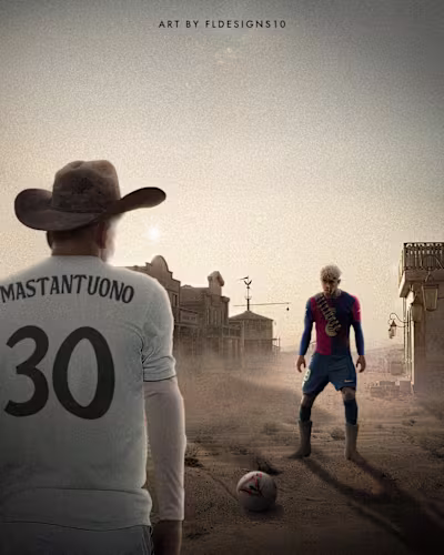 YAMAL VS MASTANTUONO - Sport Graphic Design