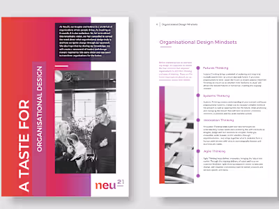 Report Design for Modern Youthful Company