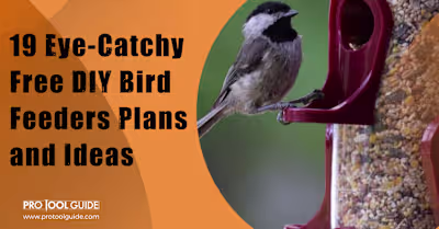 19 Eye-Catchy Free DIY Bird Feeders Plans and Ideas