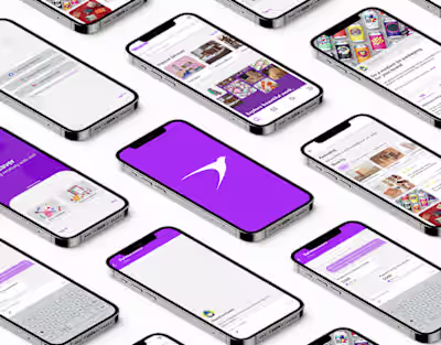 Application Design on AdobeXD on Behance