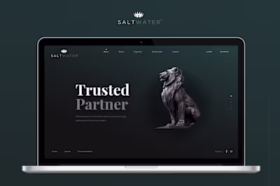 Saltwater -Website