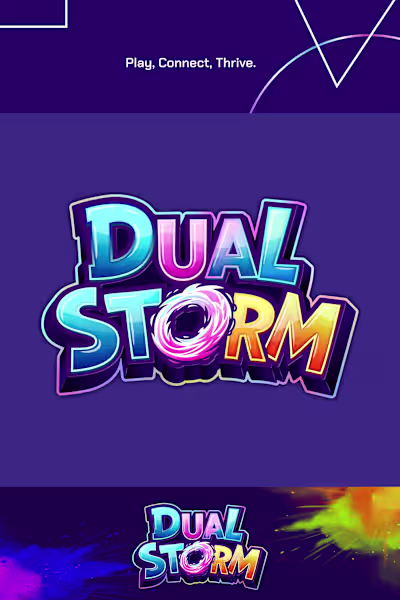 Graphic Design and branding - Dual Storm