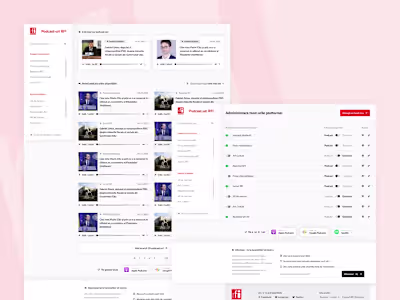 RFI Podcast - Streaming Platform