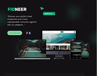 UX Case Study: Travel Companion Website 
