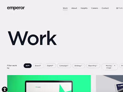 Agency-side Corporate Website Projects